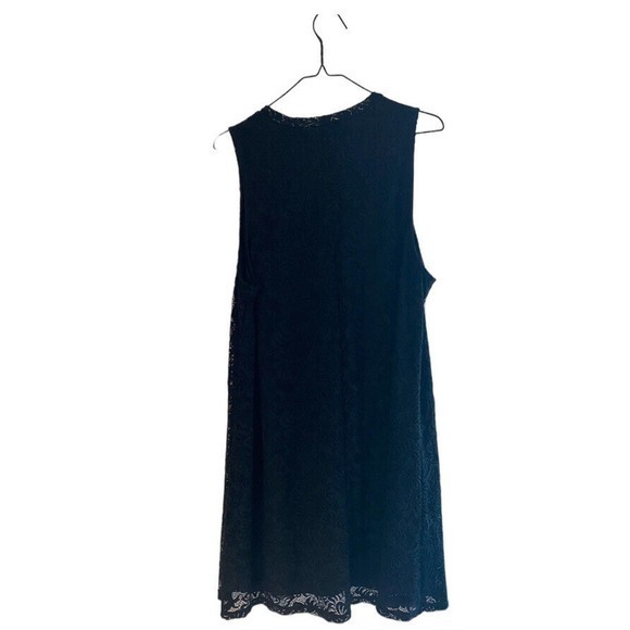 For Love‎ and Liberty Black Floral Lace Overlay Dress Size XXL - Picture 9 of 9